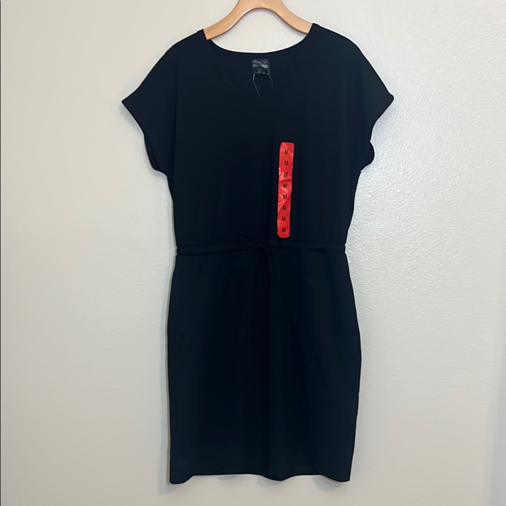 NWT 32 Degrees Black Sporty Short Sleeve Dress